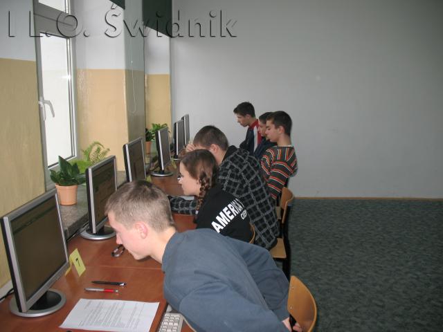 Powiatowy Konkurs Informatyczny "Mistrz Komputera" 2008